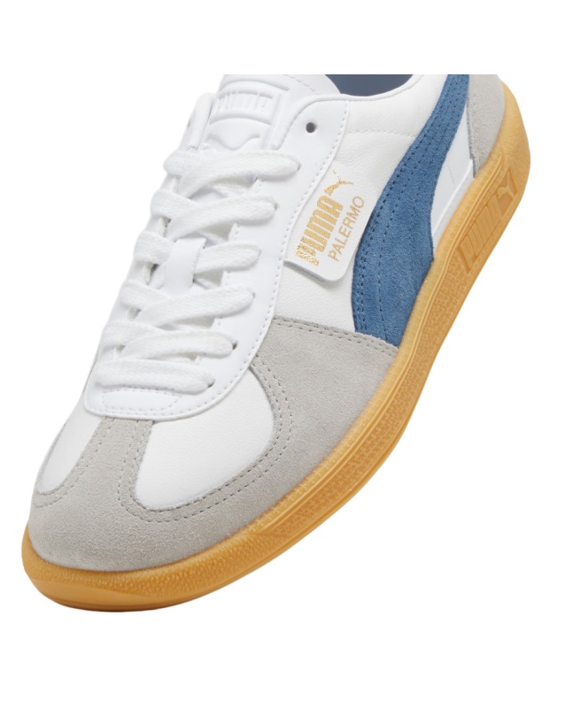 spezial madrid Puma Palermo Leather White & Blue Horizon Los más vendidos