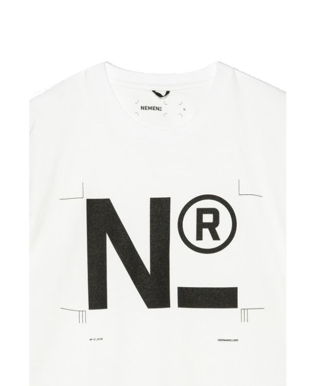 spezial madrid Nemen Font Tee Optical White Rebajas top