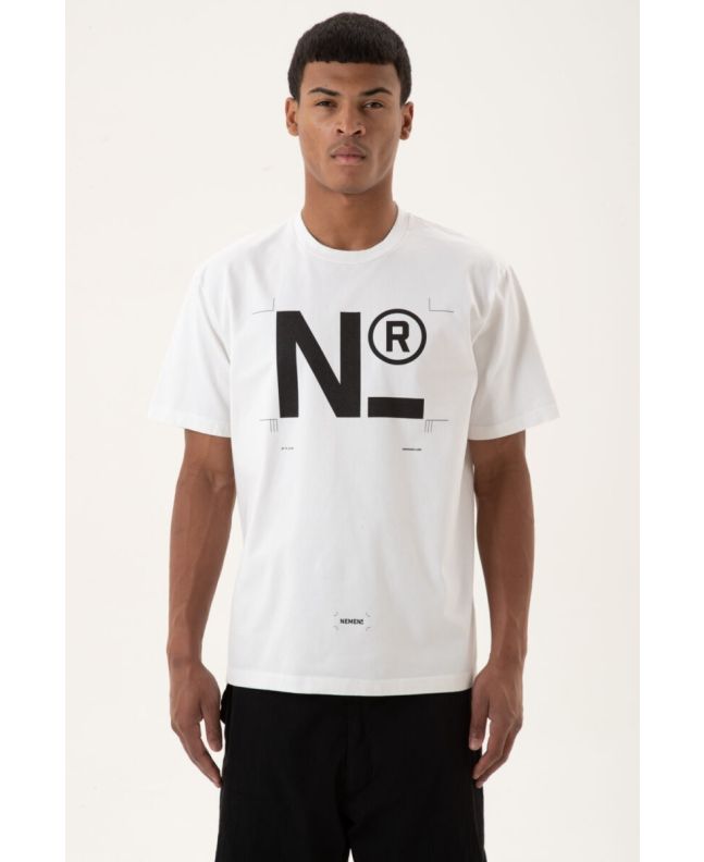 spezial madrid Nemen Font Tee Optical White Rebajas top