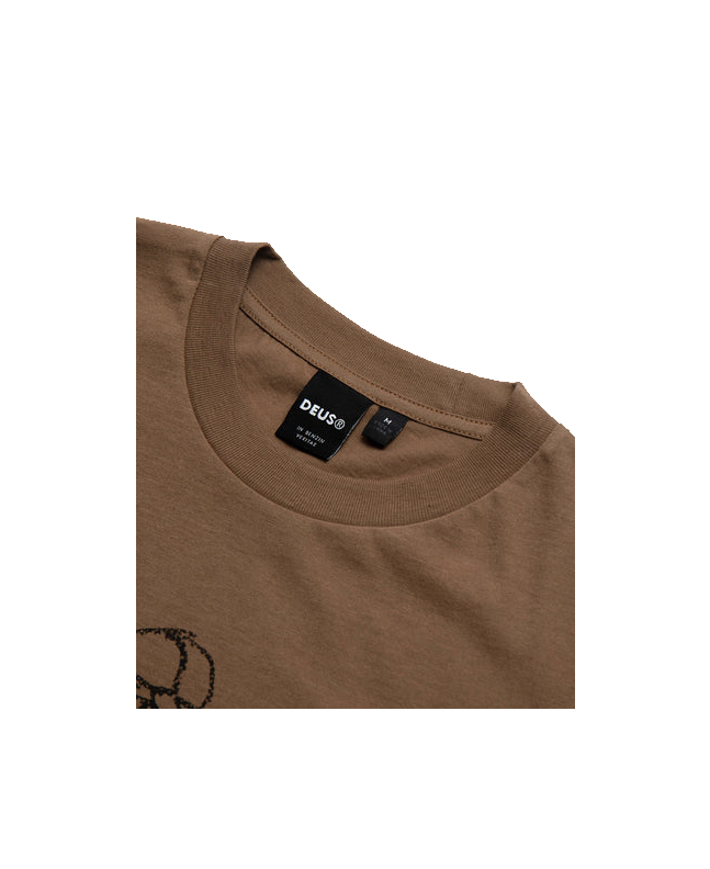 spezial madrid Deus Ex Machina Riding Tee Tobacco ÚLTIMAS EDICIONES