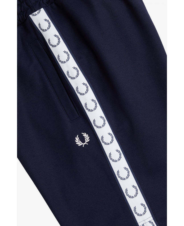 spezial madrid Fred Perry Taped Tricot Short Carbon Blue Últimos 2 días