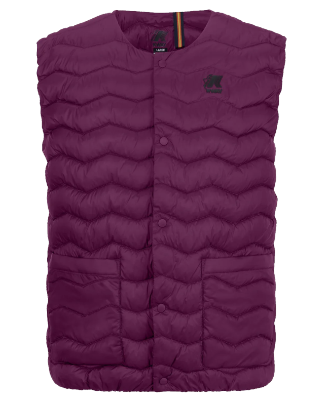 spezial madrid K-Way Valty Quilted Warm Diemme Gilet Violet Purple Liquidación