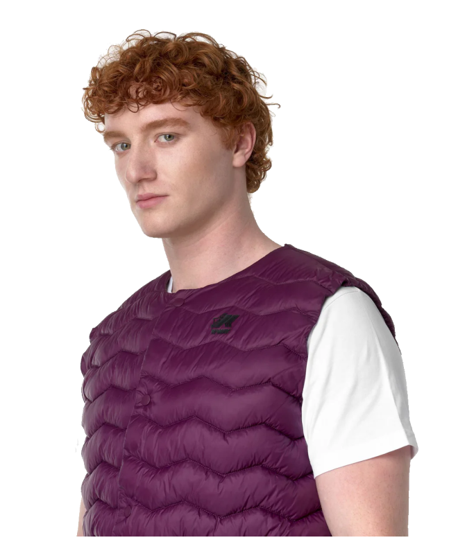spezial madrid K-Way Valty Quilted Warm Diemme Gilet Violet Purple Liquidación