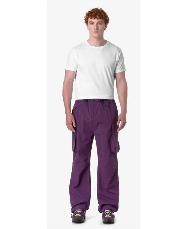 spezial madrid K-Way Ed-Shell 2.1 Amiable Diemme Pants Violet Purple Tienda de fábrica
