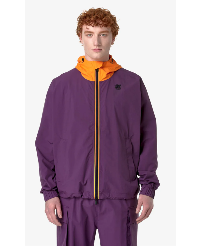 spezial madrid K-Way Mile 2.1 Amiable Diemme Jacket Violet Purple & Orange Ahorra y exporta