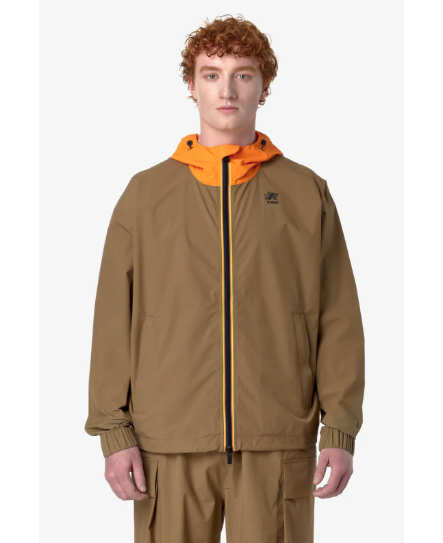 spezial madrid K-Way Mile 2.1 Amiable Diemme Jacket Brown Corda & Orange Precios de Black Friday
