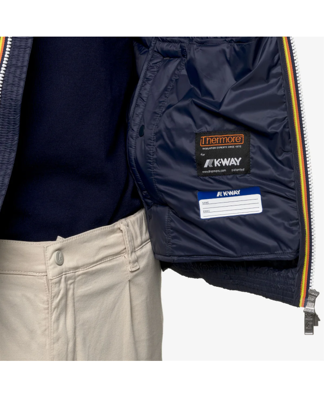 spezial madrid K-Way Valen Quilted Warm Vest Blue Depth 2025