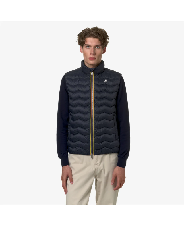 spezial madrid K-Way Valen Quilted Warm Vest Blue Depth 2025