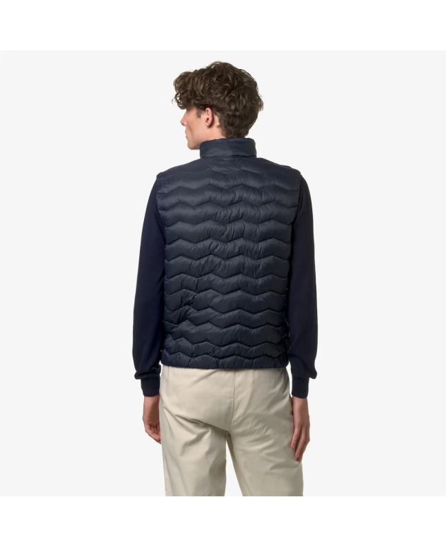 spezial madrid K-Way Valen Quilted Warm Vest Blue Depth 2025