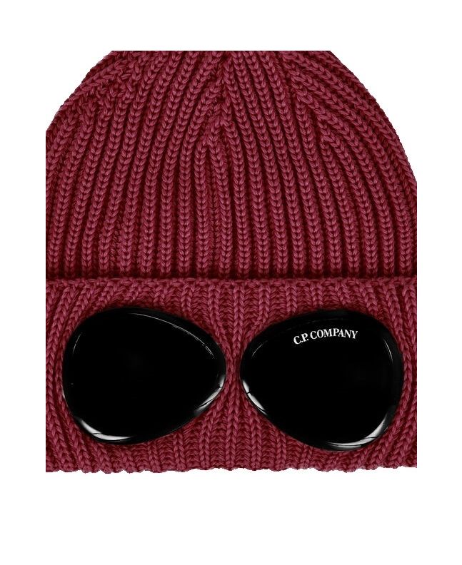 spezial madrid C.P. Company Goggle Beanie Port Royal Red Liquidación