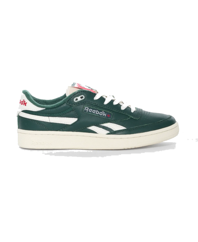 spezial madrid Reebok Club C Revenge Vintage Sneakers Dark Green Chalk & Neon Cherry Descuentos del mes