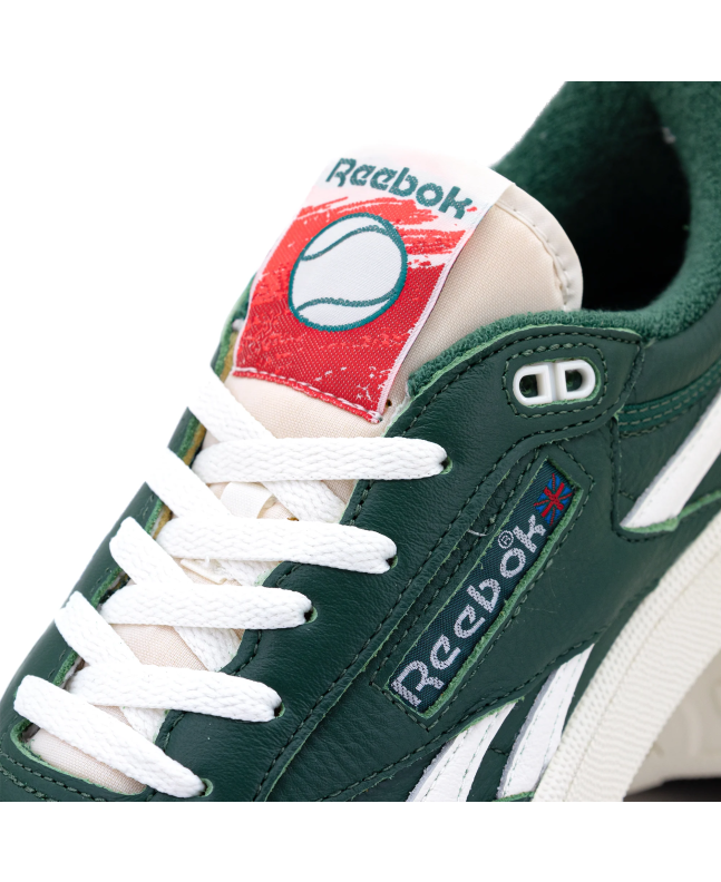 spezial madrid Reebok Club C Revenge Vintage Sneakers Dark Green Chalk & Neon Cherry Descuentos del mes