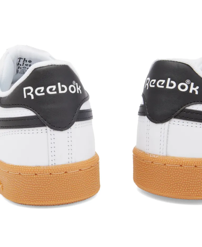 spezial madrid Reebok Club C Revenge Vintage Sneakers White Black & Gum Última moda