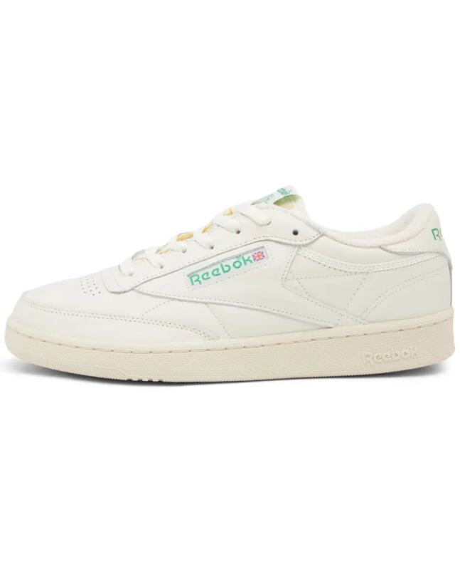 spezial madrid Reebok Club C 1985 TV Sneakers Chalk Paper White & Green Ofertas de temporada