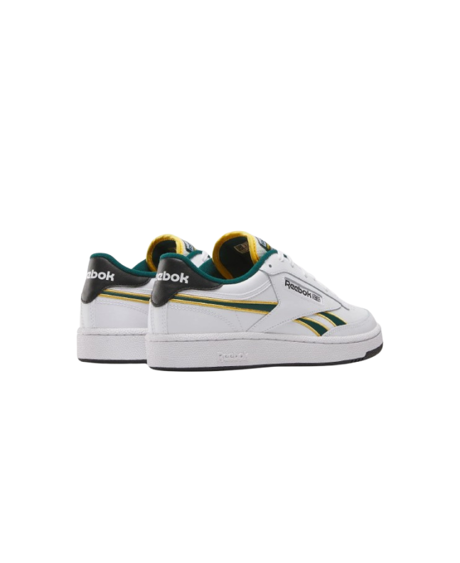 spezial madrid Reebok Club C Revenge Sneakers White Kinetic Blue & Unleashed Green Ofertas especiales