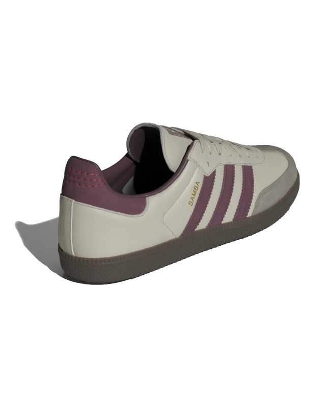 spezial madrid Adidas Samba OG Putty Grey Maroon & Gold Metallic 2025