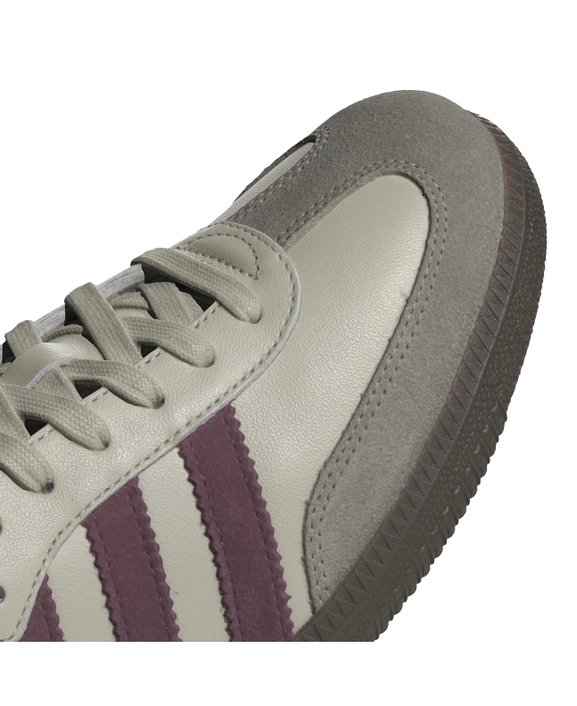 spezial madrid Adidas Samba OG Putty Grey Maroon & Gold Metallic 2025
