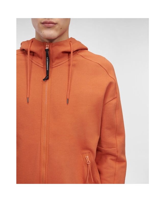 spezial madrid C.P. Company Zip Through Goggle Hoody Harvest Pumpkin Outlet