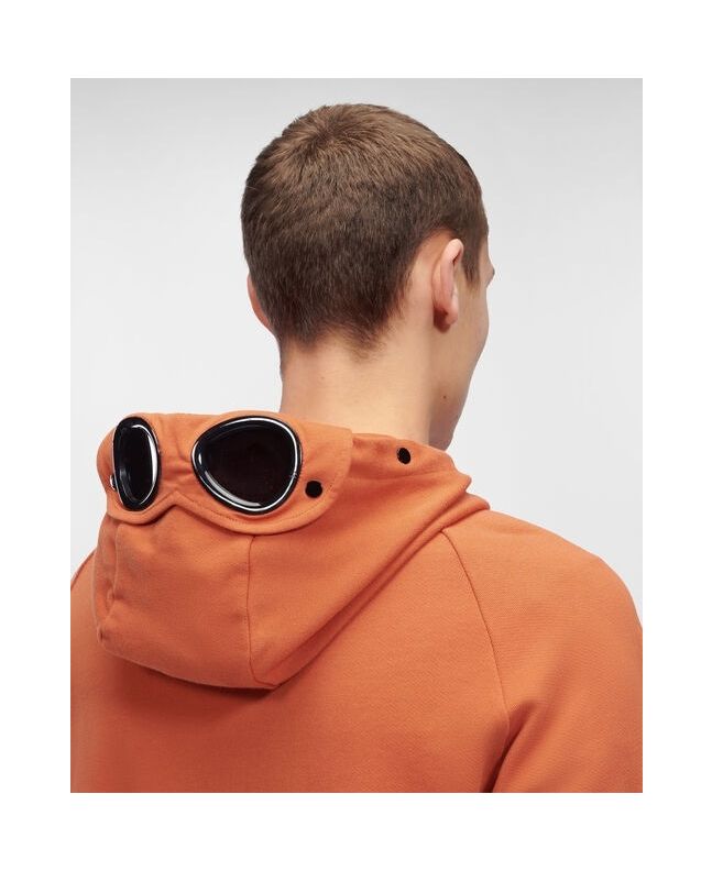 spezial madrid C.P. Company Zip Through Goggle Hoody Harvest Pumpkin Outlet