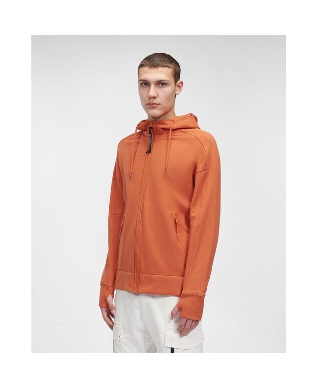 spezial madrid C.P. Company Zip Through Goggle Hoody Harvest Pumpkin Outlet