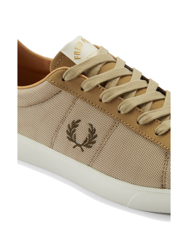 spezial madrid Fred Perry Authentic Spencer Mesh Nubuck Warm Stone Rebajas baratas