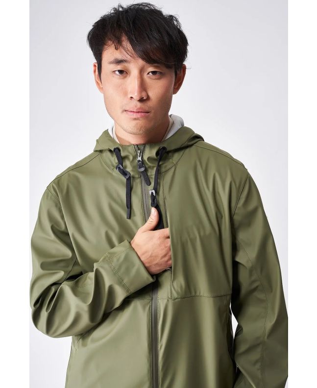 spezial madrid Tantä Cel Raincoat Avocado Rebajas de fábrica