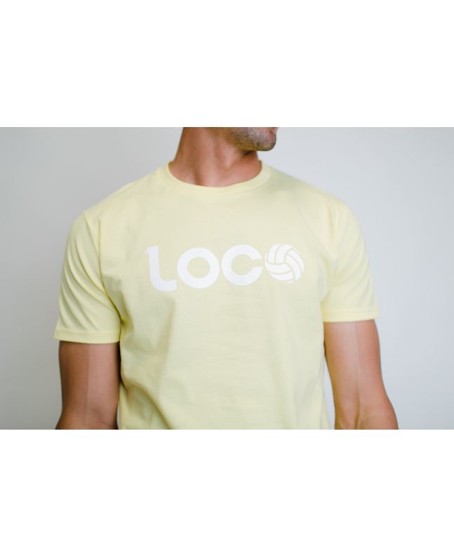 spezial madrid Loco Mediterráneo Tee Yellow Tienda