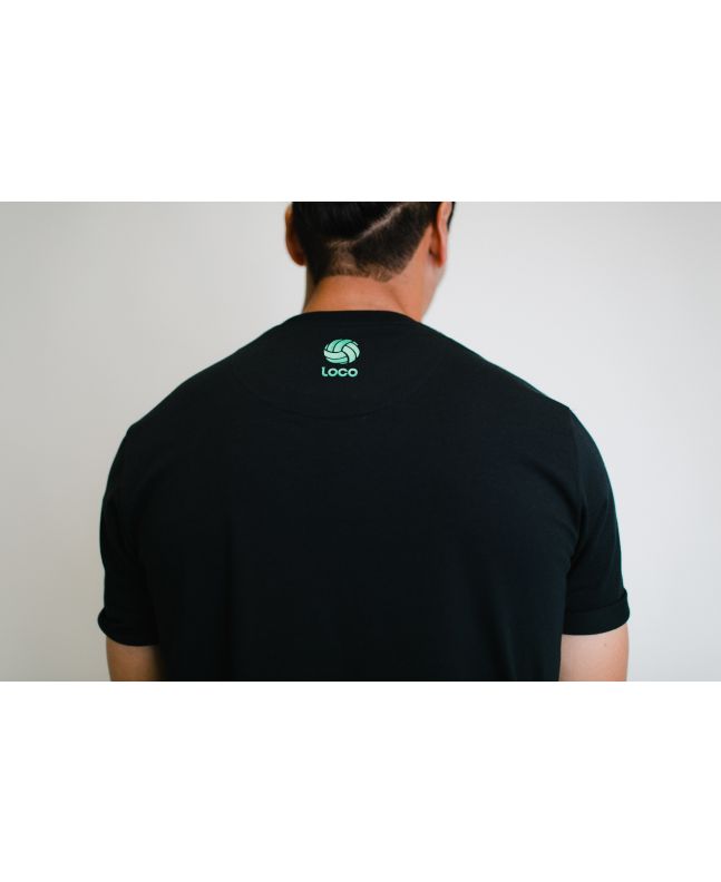 spezial madrid Loco Marco Lenders Tee Black & Rasta Liquidación