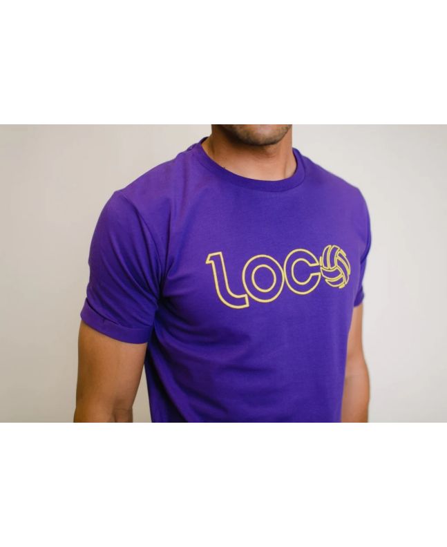 spezial madrid Loco Marco Lenders Tee Violet Rebajas online
