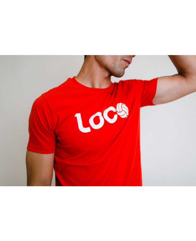 spezial madrid Loco Esencia Tee Red Rebajas top