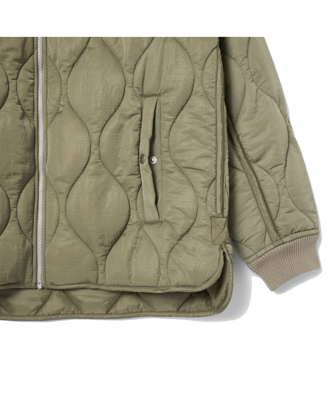 spezial madrid Lacoste Short Water Repellent Badge Jacket Khaki Green Solo hoy