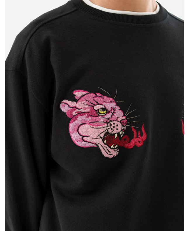spezial madrid Maharishi Duality Phanter Crew Sweat Black Solo queda un día