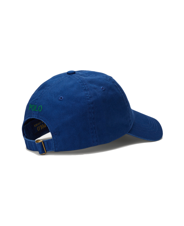 spezial madrid Polo Ralph Lauren Classic Baseball Blue & Green Devoluciones gratuitas