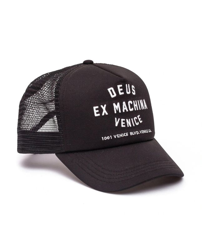 spezial madrid Deus ex Machina Venice Address Trucker Black