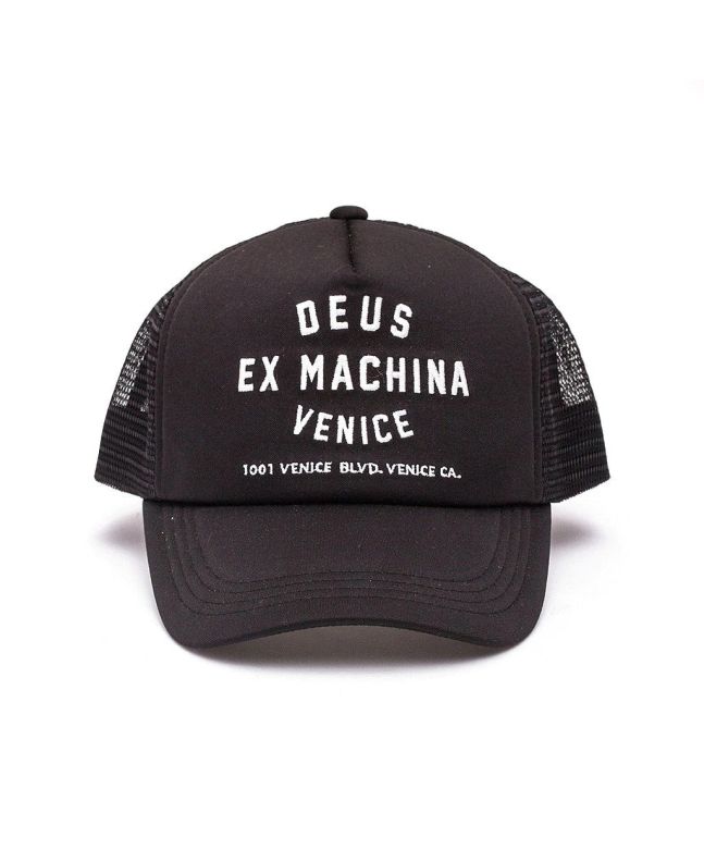 spezial madrid Deus ex Machina Venice Address Trucker Black Los más vendidos