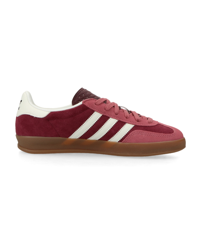 spezial madrid Adidas Gazelle Indoor Maroon Cloud White & Preloved Crimson Envío internacional gratuito