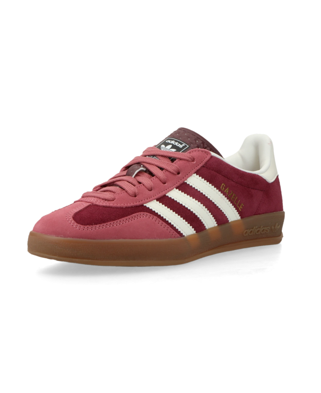 spezial madrid Adidas Gazelle Indoor Maroon Cloud White & Preloved Crimson Envío internacional gratuito