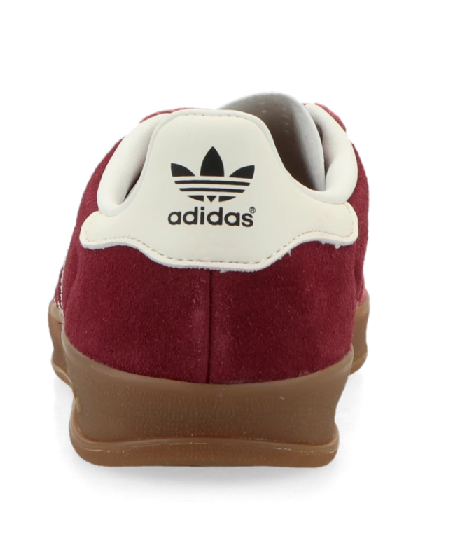 spezial madrid Adidas Gazelle Indoor Maroon Cloud White & Preloved Crimson Envío internacional gratuito