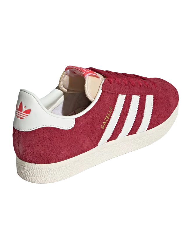 spezial madrid Adidas Gazelle Team Victory Red Off White & Cream White Limitado a 3 días