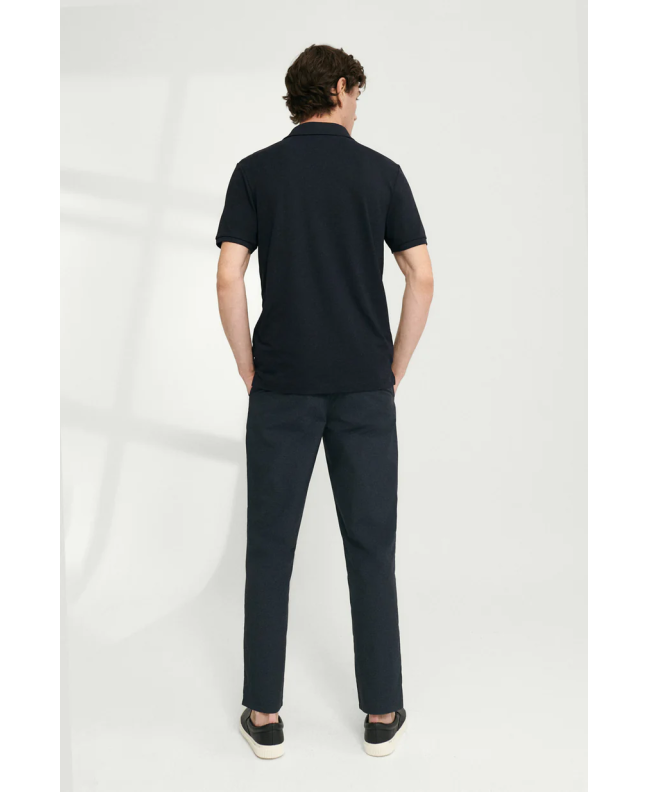 spezial madrid Ecoalf 1.0 Marioalf Polo Pique Deep Blue Libre de impuestos