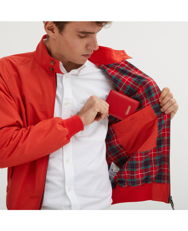 spezial madrid Baracuta G9 Harrington Jacket Fiery Red Última moda