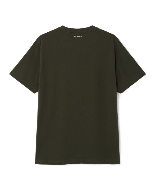 spezial madrid MA.Strum Compass Print Tee Oil Slick Gran oferta