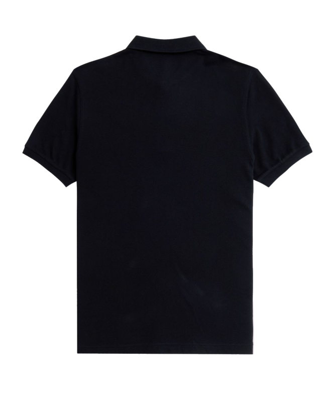spezial madrid Fred Perry Slim Fit Plain Polo Navy & Burnt Red Ventas relámpago