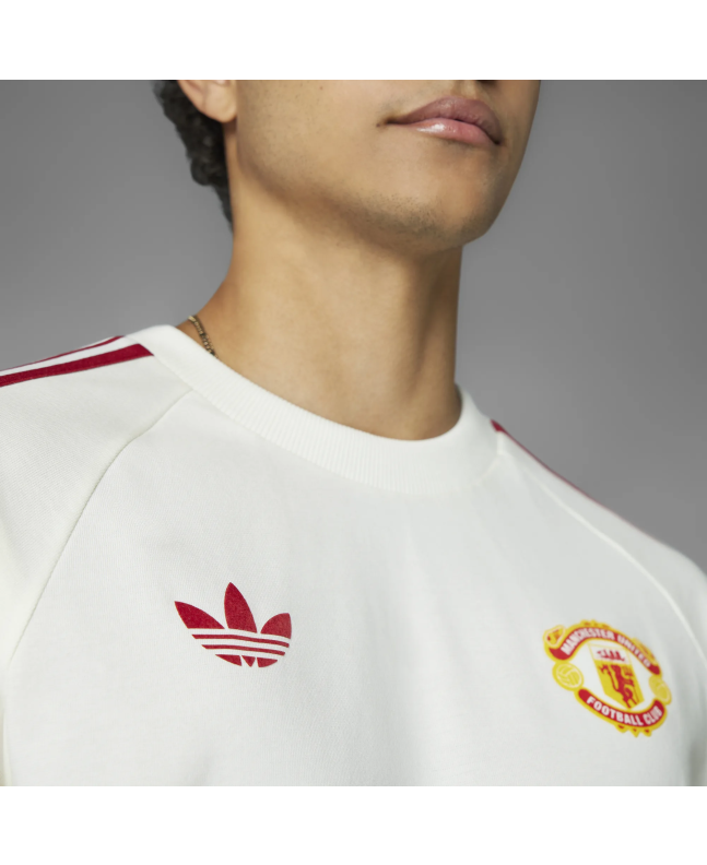 spezial madrid Adidas Manchester United 3S Tee Of White Envío gratis