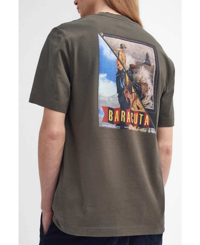 spezial madrid Barbour x Baracuta Archives Tee Uniform Green Envío gratis