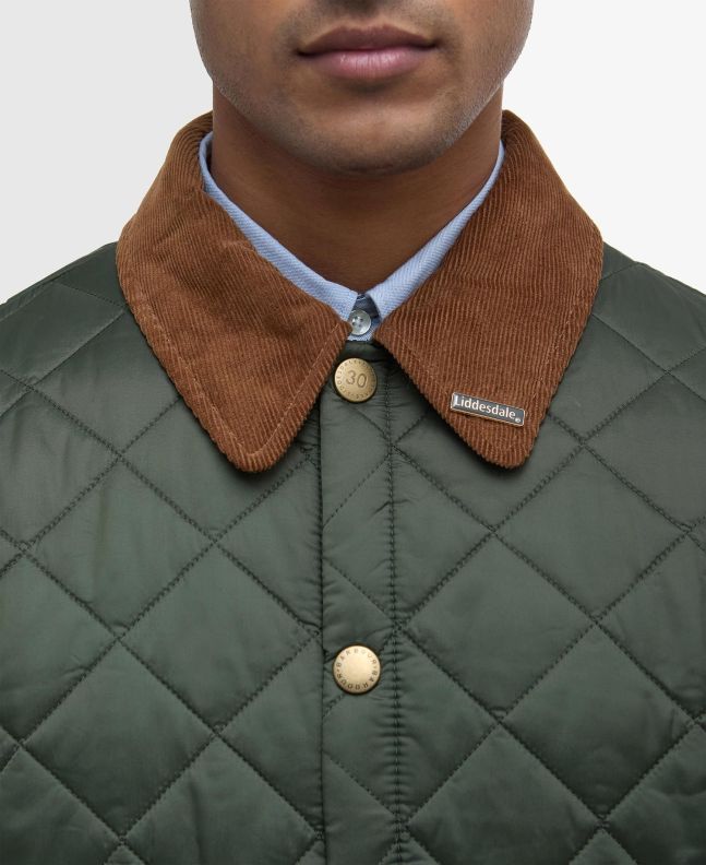 spezial madrid Barbour 30th Anniversary Liddesdale Quilted Jacket Olive Solo queda un día