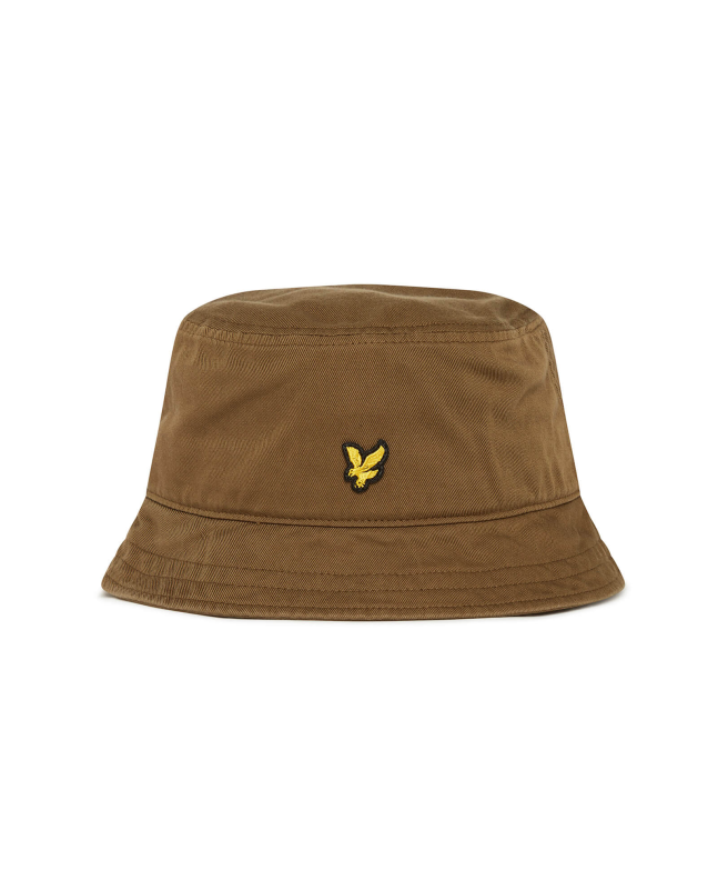 spezial madrid Lyle & Scott Cotton Twill Bucket Hat Olive Grandes descuentos