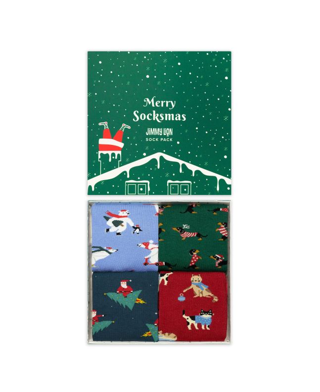 spezial madrid Jimmy Lion Merry Socksmas Pack Ofertas especiales