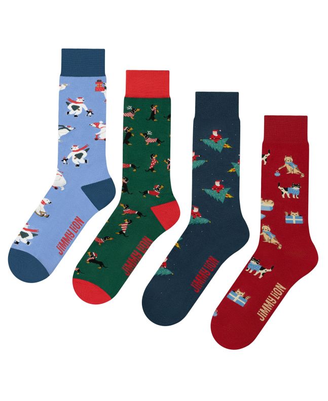 spezial madrid Jimmy Lion Merry Socksmas Pack Ofertas especiales