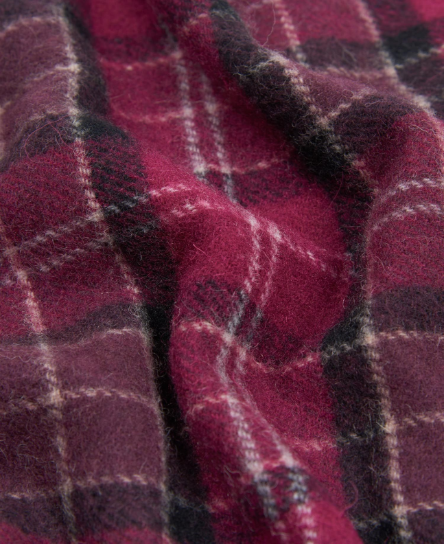 spezial madrid Barbour Tartan Lambswool Scarf Winter Red Tartan Grandes ahorros